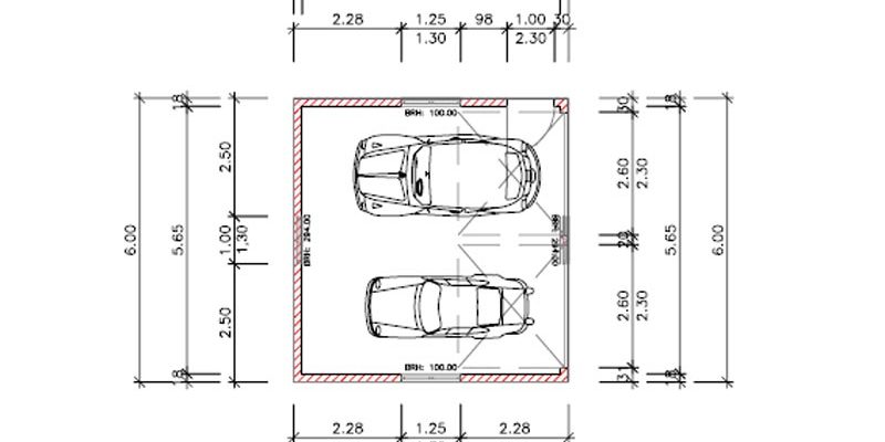 Planung mit Bauleitung einer Garage
in Zell-Unterharmersbach